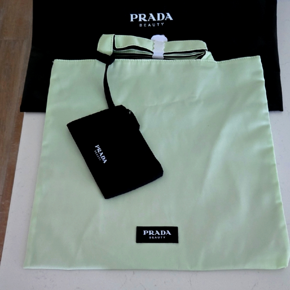 Brand New PRADA TOTE & POUCH Prada beauty tote bag & detachable Pouch